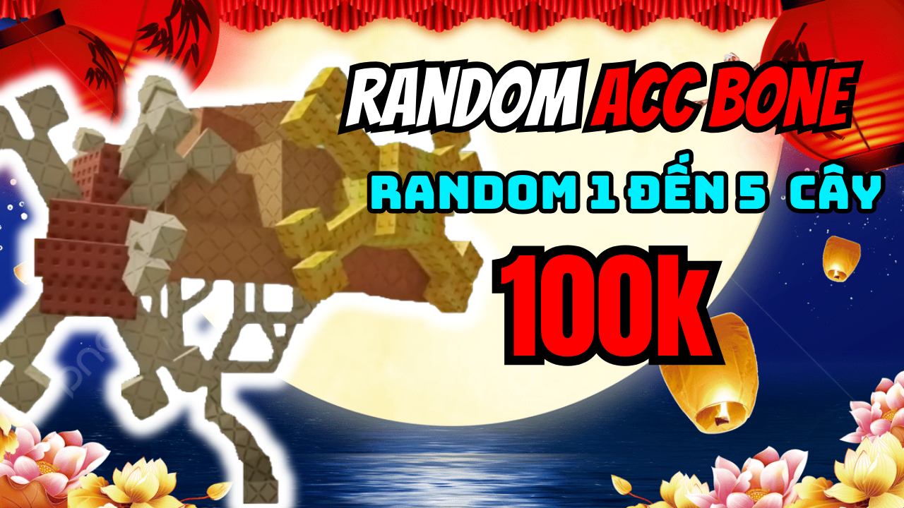 Random Acc 1 - 5 Bone Blossom